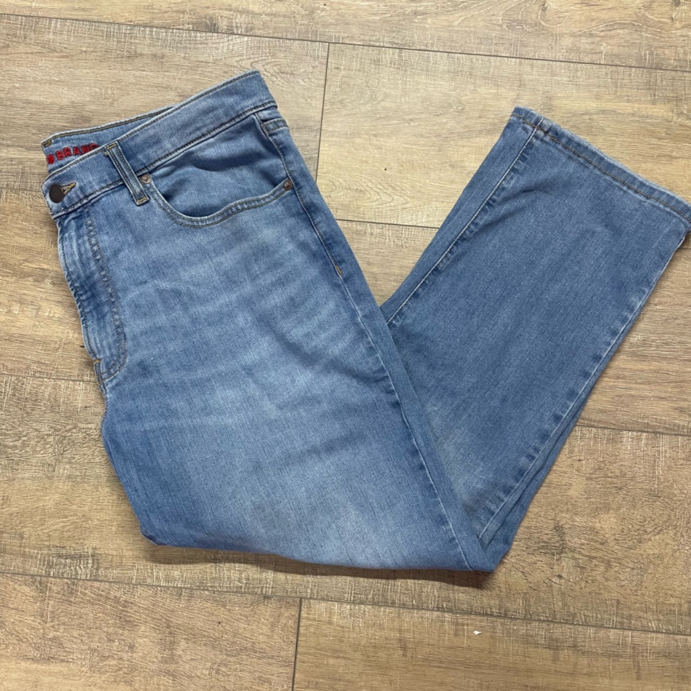 Lucky Brand Light Blue Straight Denim Jeans 36